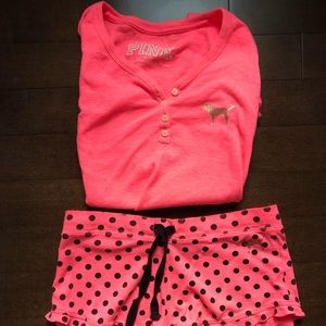 PINK pj set